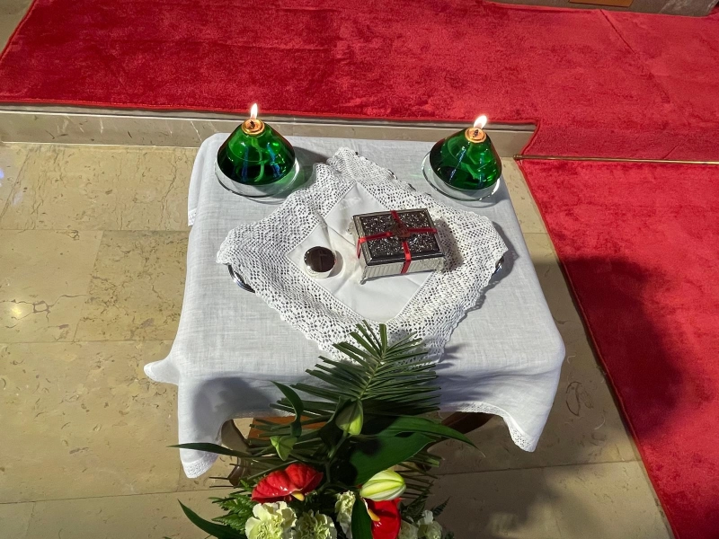 Dedicación del templo del hogar Ntra. Sra. de Lourdes, de las Hermanitas de los Ancianos Desamparados, de Sant Just Desvern