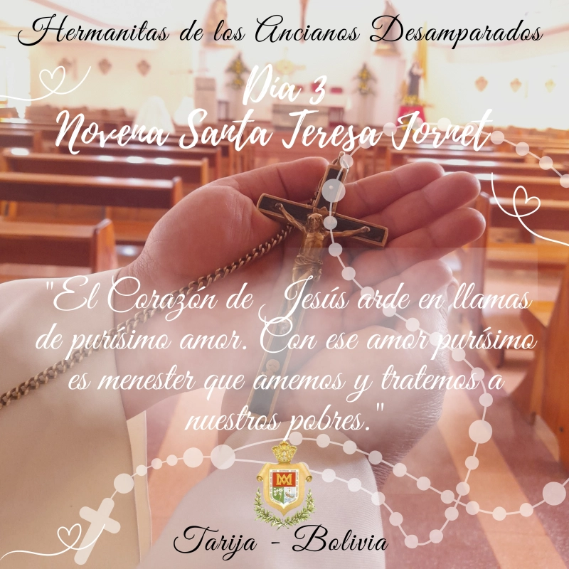 Novena de la Santa Madre. Día 3: TERESA DESCUBRE EN EL ANCIANO A CRISTO QUE LA LLAMA A SERVIRLE